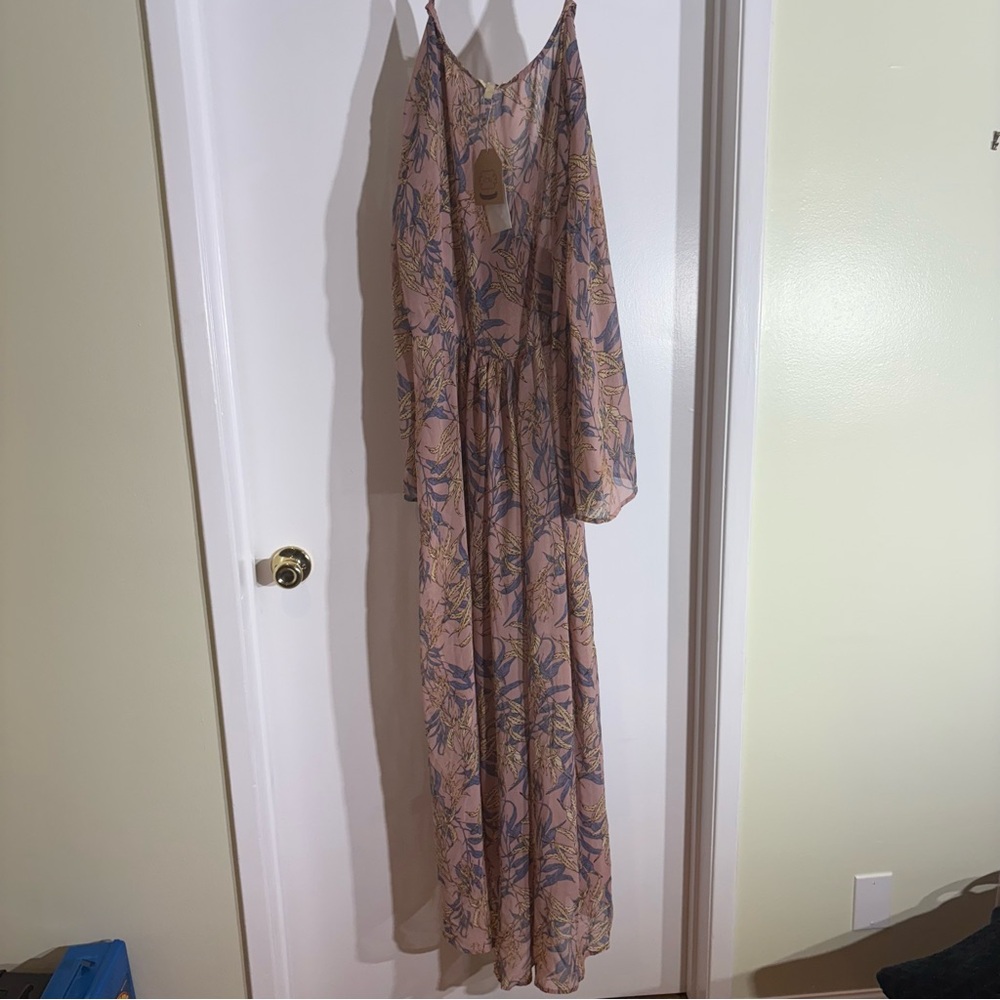 Kori Pastel Floral Maxi Dress